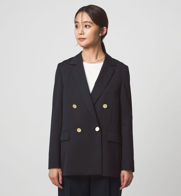 UNITED ARROWS green label relaxing「［size SHORTあり］Greed グリード ダブル ジャケット ウォッシャブル」|テーラードジャケット|