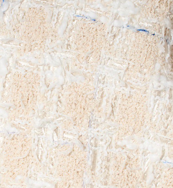 UNITED ARROWS green label relaxing「ファンシー ツイードライク ポケット ノーカラー ジャケット」|ノーカラージャケット|