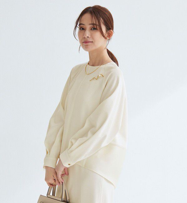 UNITED ARROWS green label relaxing「［size SHORTあり］fleurie(フルリー) フォルム プルオーバー ブラウス」|シャツ・ブラウス|