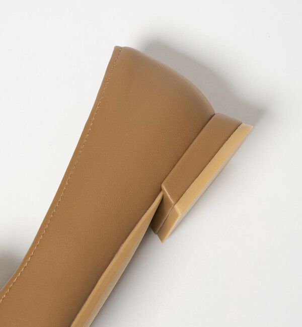 UNITED ARROWS green label relaxing「クッショニーシューズ メタルチップ モカ / フラットシューズ」|ローファー|