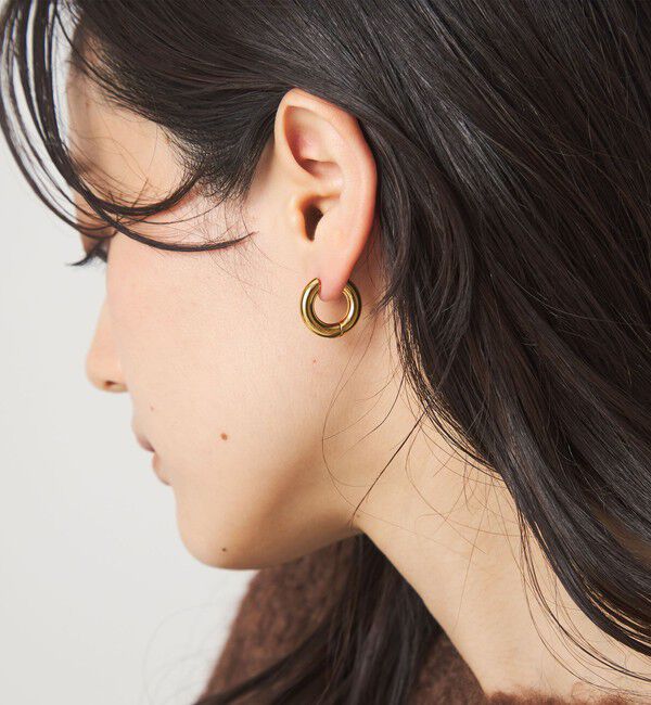 UNITED ARROWS green label relaxing「【WEB限定】フープピアス」|ピアス|