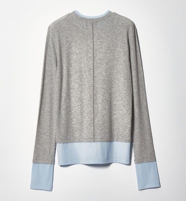 EMMEL REFINES「＜EMMEL REFINES＞EM ベアフライス クルーネック プルオーバー」|Tシャツ・カットソー|