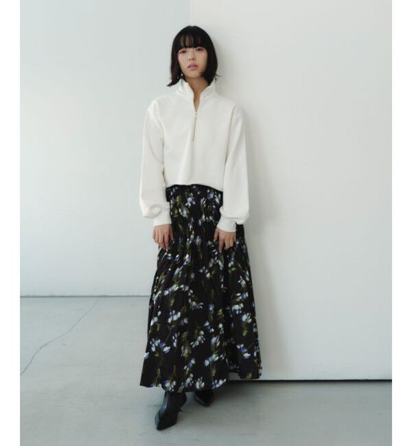 EMMEL REFINES「＜EMMEL REFINES＞EM ウラケ ハーフジップ プルオーバー」|スウェット・ジャージ|