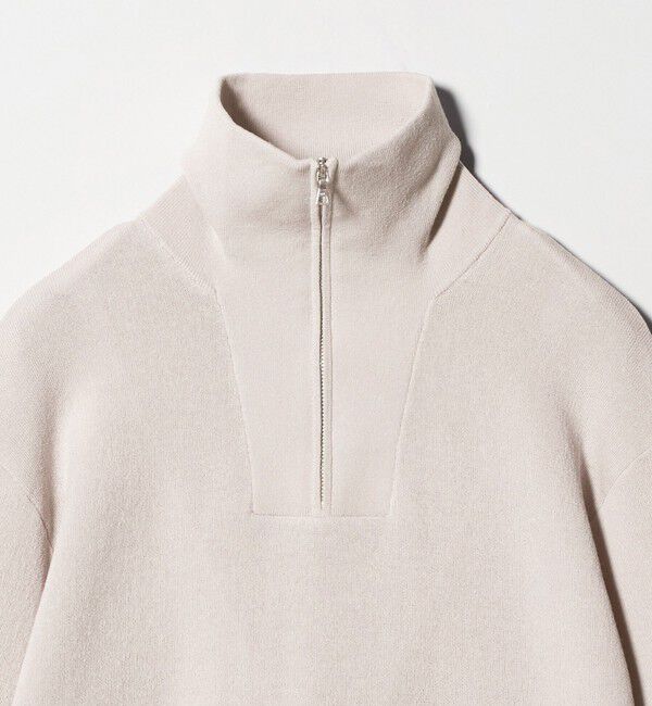 UNITED ARROWS green label relaxing「ハーフ ジップ プルオーバー ウォッシャブル」|ニット・セーター|