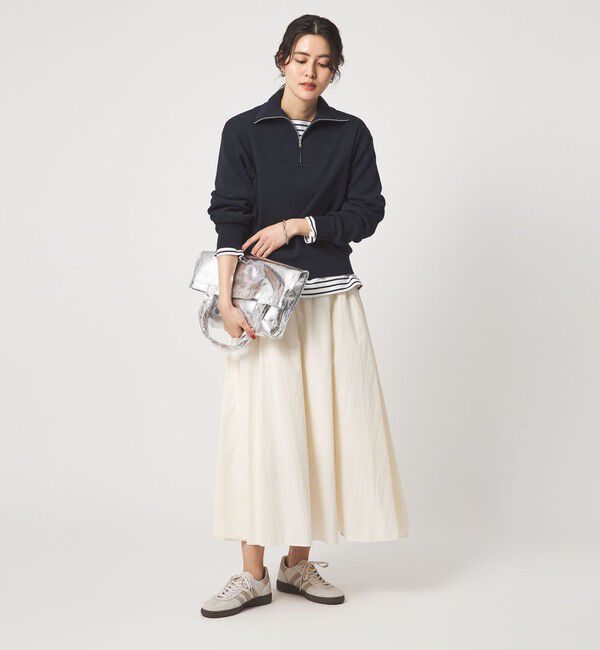 UNITED ARROWS green label relaxing「ハーフ ジップ プルオーバー ウォッシャブル」|ニット・セーター|