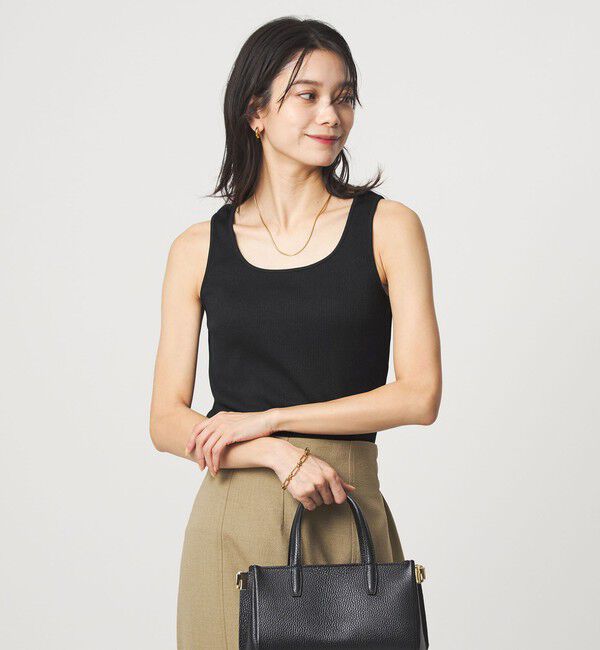 UNITED ARROWS green label relaxing「ブライトリブ タンクトップ」|タンクトップ|