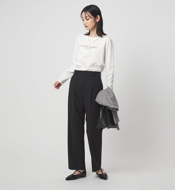 UNITED ARROWS green label relaxing「ロゴ ロングスリーブ カットソー」|Tシャツ・カットソー|