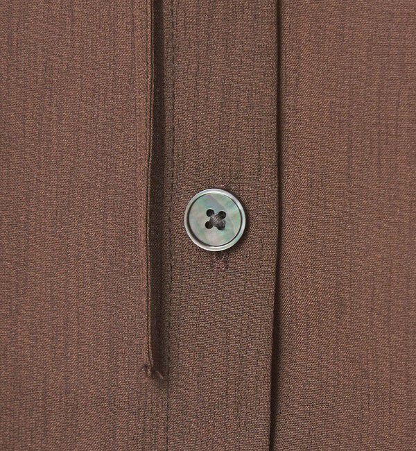 UNITED ARROWS green label relaxing「［size SHORTあり］ミルフィーユ フレア ブラウス」|シャツ・ブラウス|