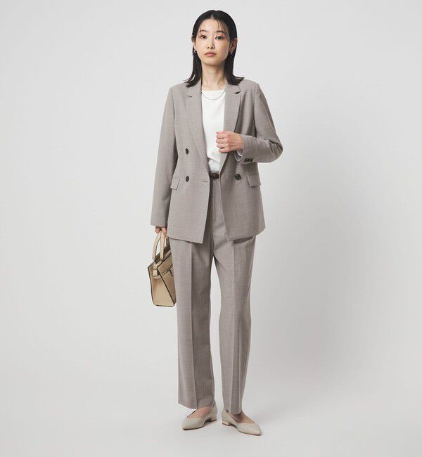 UNITED ARROWS green label relaxing「［size SHORTあり］カチリラ ダブル ジャケット  ウォッシャブル ストレッチ」|テーラードジャケット|