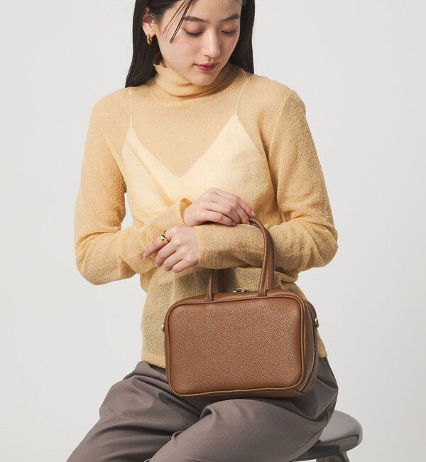 UNITED ARROWS green label relaxing「＜PRATO MADE IN ITALY＞スクエアボストンバッグ」|ショルダー・メッセンジャー|