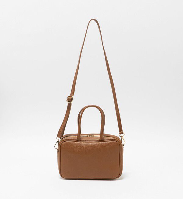 UNITED ARROWS green label relaxing「＜PRATO MADE IN ITALY＞スクエアボストンバッグ」|ショルダー・メッセンジャー|