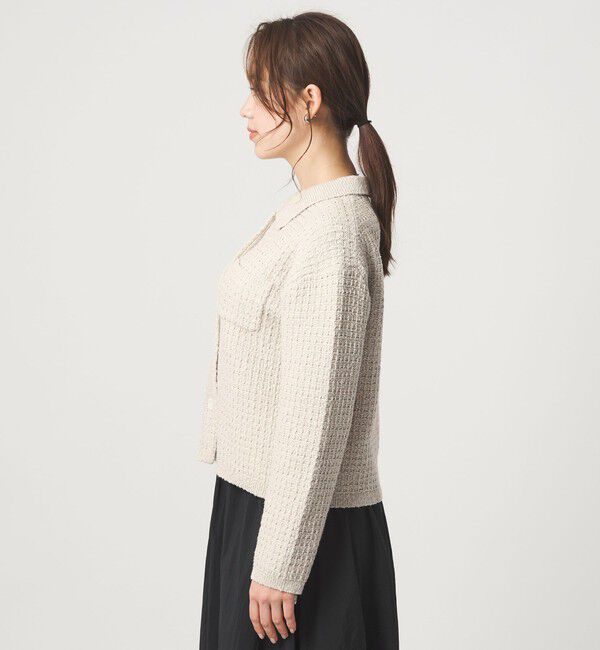 UNITED ARROWS green label relaxing「ブークレ ポロニット カーディガン ウォッシャブル」|カーディガン|