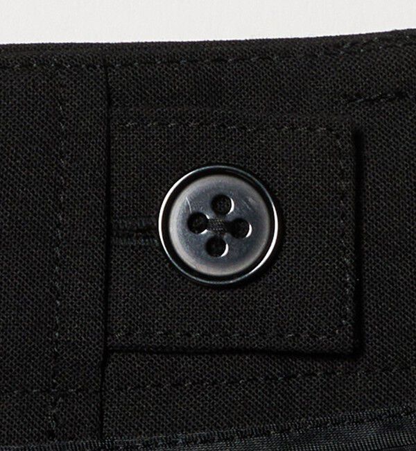 UNITED ARROWS green label relaxing「［size SHORT/TALLあり］カチリラ ストレート パンツ ブラック」|スラックス|