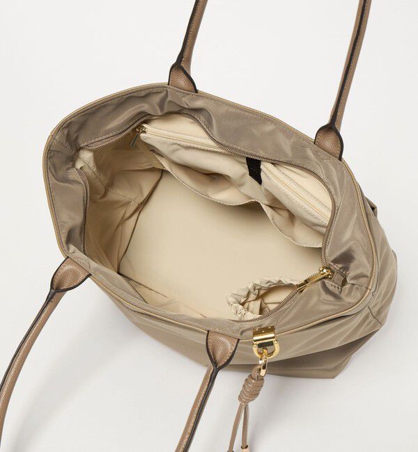 UNITED ARROWS green label relaxing「チャームツキ ロングハンドル トートバッグ はっ水」|ショルダー・メッセンジャー|