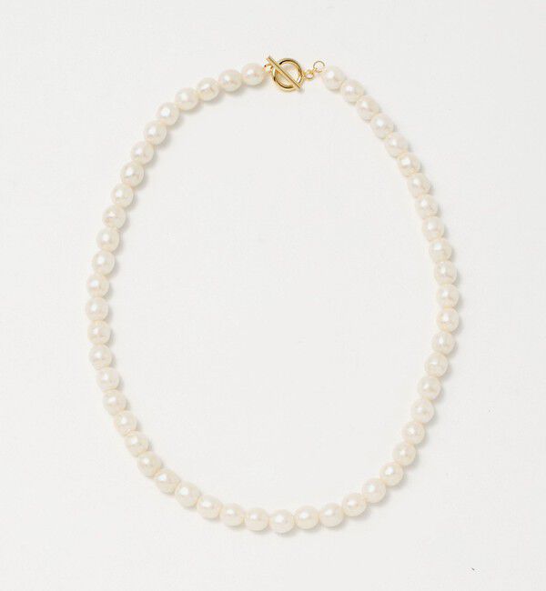 UNITED ARROWS green label relaxing「バロック フェイクパール＆チェーン 3WAY ネックレス」|ネックレス|