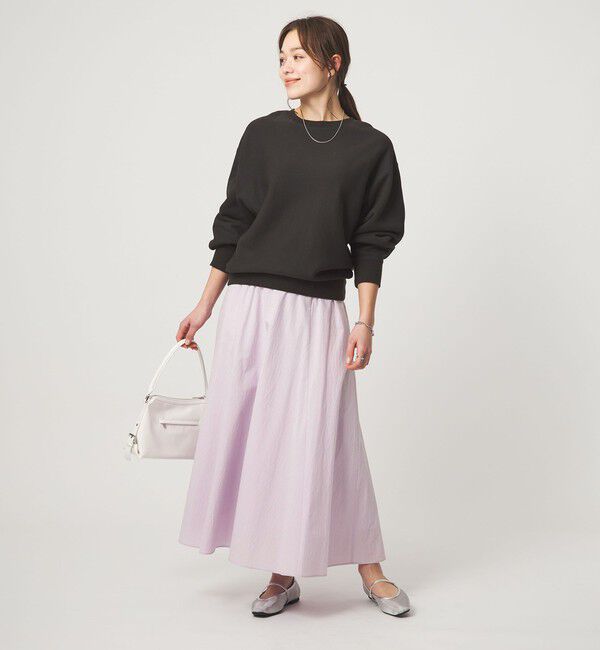 UNITED ARROWS green label relaxing「ポコポコ フレア スカート」|フレア|