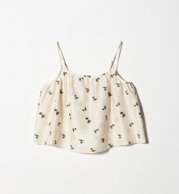 UNITED ARROWS green label relaxing「フラワー ジャガード キャミソール」|キャミソール|