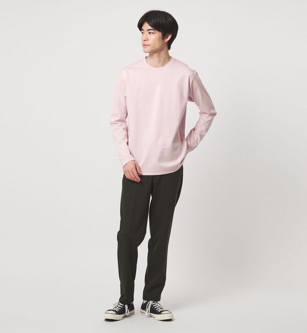 UNITED ARROWS green label relaxing「オーガニック コットン ポンチ クルーネック Tシャツ」|Tシャツ・カットソー|