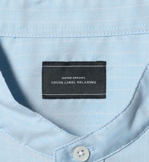 UNITED ARROWS green label relaxing「W/R オックスフォード バンドカラー 長袖 シャツ」|シャツ・ブラウス|