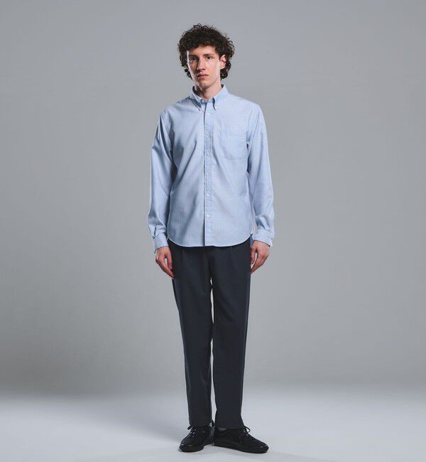 UNITED ARROWS green label relaxing「W/R オックスフォード ボタンダウン 長袖 シャツ」|シャツ・ブラウス|