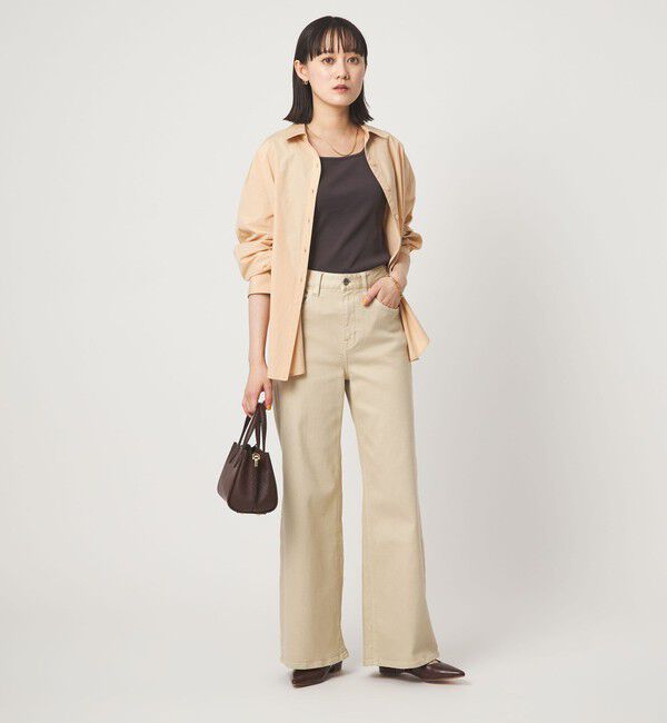 UNITED ARROWS green label relaxing「【別注】＜Healthy DENIM＞ワイド フレア デニム パンツ」|デニム|