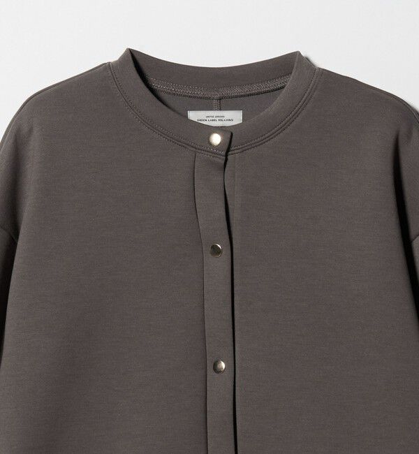 UNITED ARROWS green label relaxing「ダンボール ノーカラー カーディガン」|カーディガン|