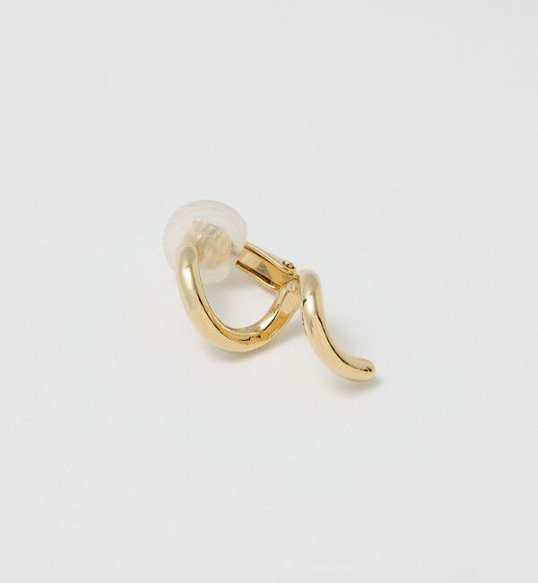 UNITED ARROWS green label relaxing「カーリーライン イヤリング」|イヤリング|