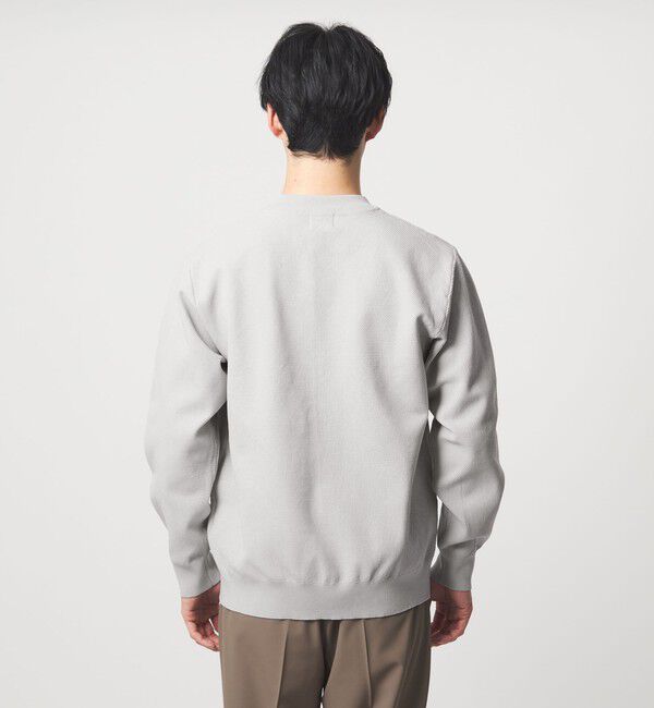 UNITED ARROWS green label relaxing「A+ ポリエステル タック モックネック 長袖 ニット -ウォッシャブル-」|ニット・セーター|
