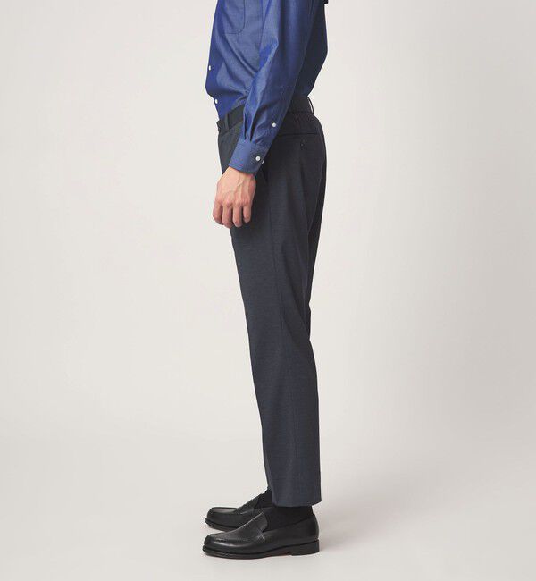 UNITED ARROWS green label relaxing「A+ プリントジャージ スタンダード セットアップ パンツ スラックス -ウォッシャブル・ストレッチ-」|スラックス|