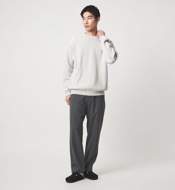 UNITED ARROWS green label relaxing「フェード アゼ クルーネック ニット」|ニット・セーター|