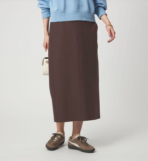 UNITED ARROWS green label relaxing「【WEB限定】［size SHORT/TALLあり］オルマイ タイト スカート」|タイト|MD.BROWN
