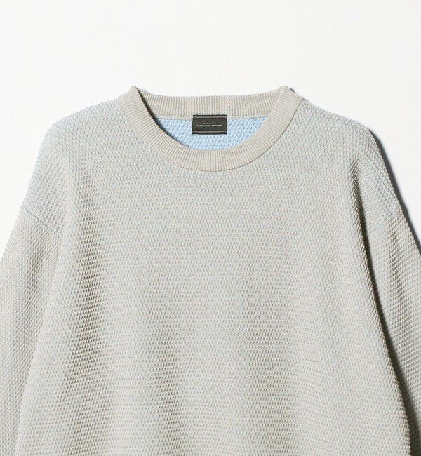 UNITED ARROWS green label relaxing「コットン リバー カノコ クルーネック ニット」|ニット・セーター|