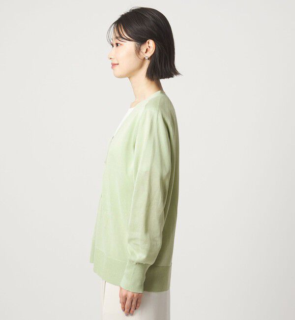 UNITED ARROWS green label relaxing「シャーリー Vネック ニット カーディガン ウォッシャブル」|カーディガン|