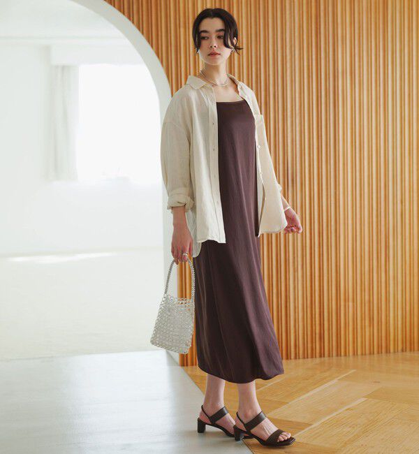 UNITED ARROWS green label relaxing「【結論シリーズ】リネン2WAYシャツ［size SHORTあり］」|シャツ・ブラウス|