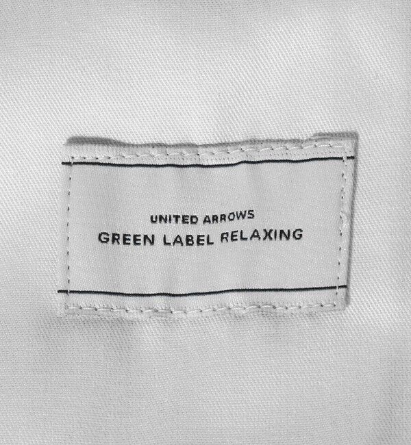 UNITED ARROWS green label relaxing「TW メランジ トロピカル スタンダード スラックス -ウォッシャブル・ストレッチ・ウエストアジャスター-」|スラックス|