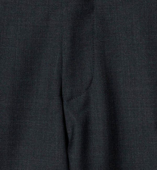 UNITED ARROWS green label relaxing「TW メランジ トロピカル スタンダード スラックス -ウォッシャブル・ストレッチ・ウエストアジャスター-」|スラックス|