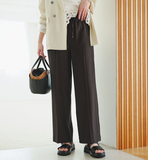 UNITED ARROWS green label relaxing「［size SHORT/TALLあり］ニーハイフレアパンツ」|その他|