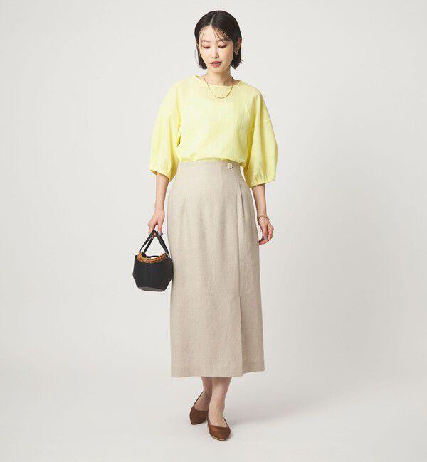 UNITED ARROWS green label relaxing「サッカー タックスリーブ プルオーバー カットソー」|Tシャツ・カットソー|