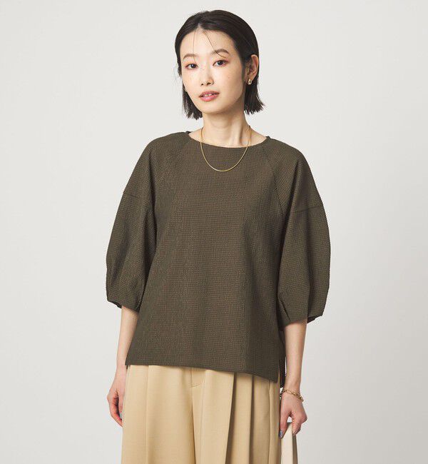 UNITED ARROWS green label relaxing「サッカー タックスリーブ プルオーバー カットソー」|Tシャツ・カットソー|