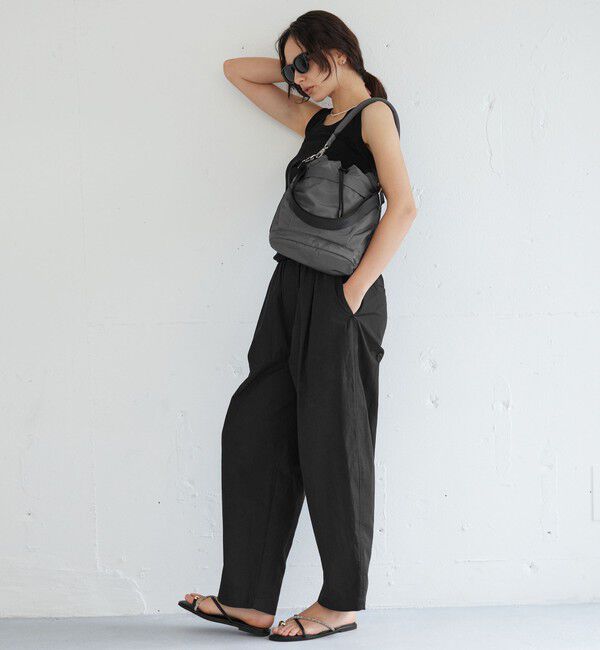 UNITED ARROWS green label relaxing「［size SHORTあり］イージー カーブ パンツ ウォッシャブル 接触冷感」|その他|