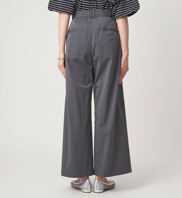 UNITED ARROWS green label relaxing「［size SHORTあり］グロッシー ワイド パンツ」|その他|