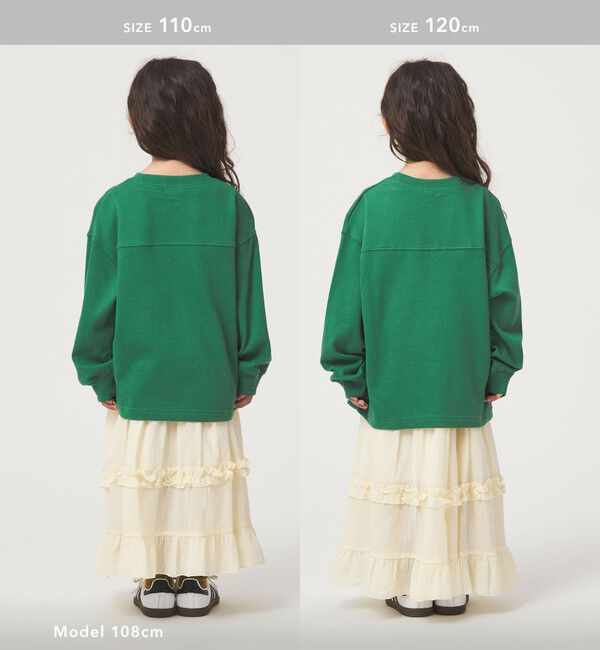 UNITED ARROWS green label relaxing「GREENロゴ ロングTシャツ / キッズ  100cm-160cm」|Tシャツ・カットソー|