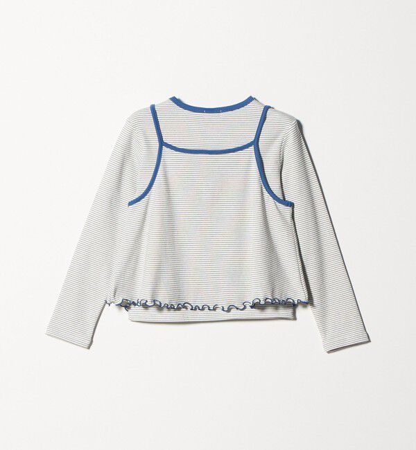 UNITED ARROWS green label relaxing「ボーダーTシャツ＋キャミソール セット / キッズ 140cm-160cm」|Tシャツ・カットソー|