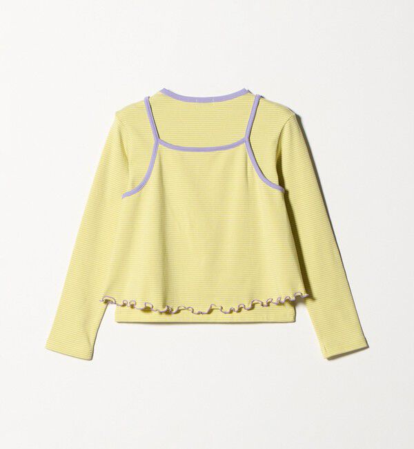 UNITED ARROWS green label relaxing「ボーダーTシャツ＋キャミソール セット / キッズ 140cm-160cm」|Tシャツ・カットソー|