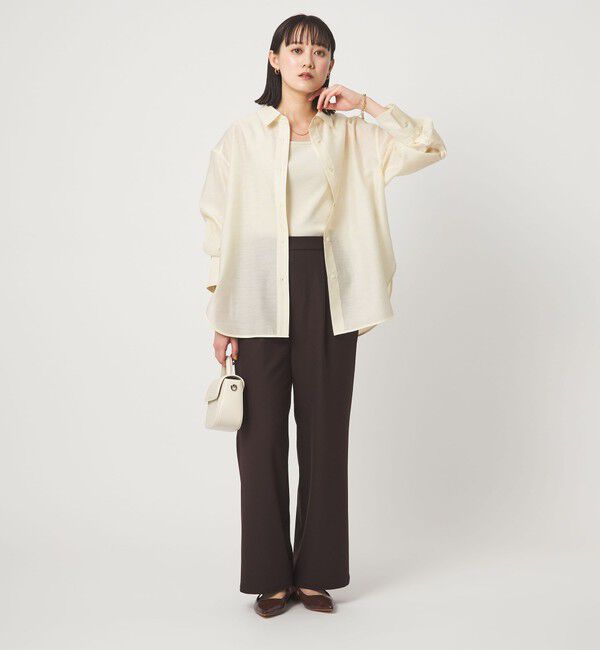 UNITED ARROWS green label relaxing「［size SHORTあり］ミルフィーユデイリーシャツ」|シャツ・ブラウス|