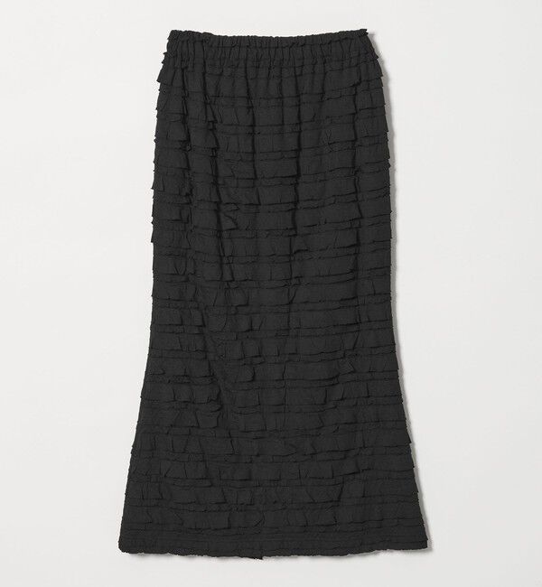 EMMEL REFINES「＜EMMEL REFINES＞EM ティアードフリル カット スカート」|スカート|