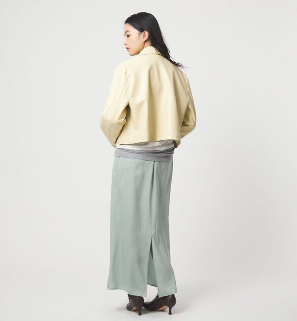 EMMEL REFINES「＜EMMEL REFINES＞EM ワッシャーVTG イージーサテンスカート」|スカート|