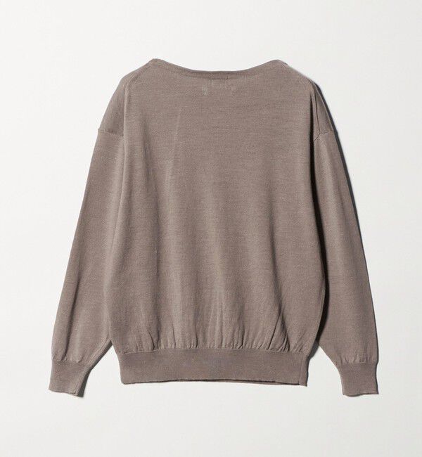 UNITED ARROWS green label relaxing「FINE BASIC ラミー ボートネック ニット」|ニット・セーター|