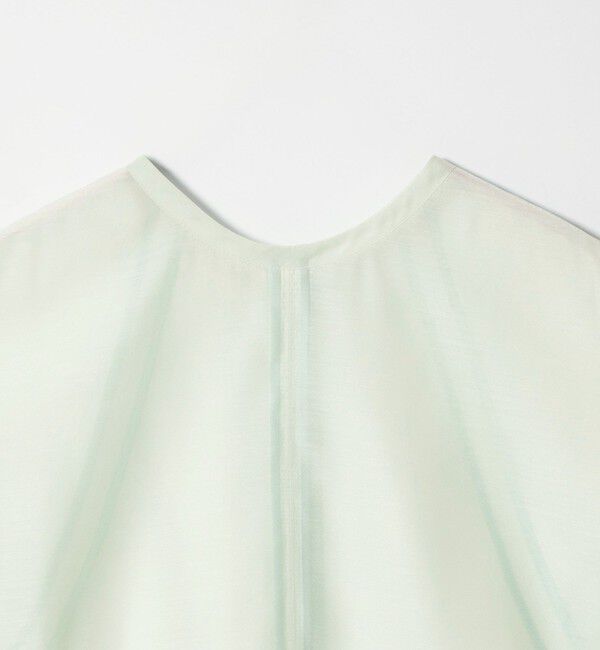 EMMEL REFINES「＜EMMEL REFINES＞EM シアー 2WAY ジップ ブラウス」|シャツ・ブラウス|