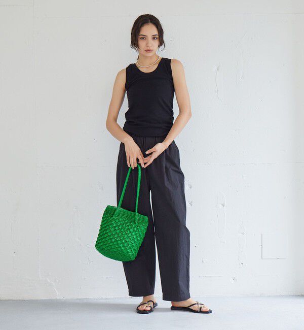 UNITED ARROWS green label relaxing「メタリックヤーンレーシー トートバッグ / ショルダーバッグ」|ショルダー・メッセンジャー|